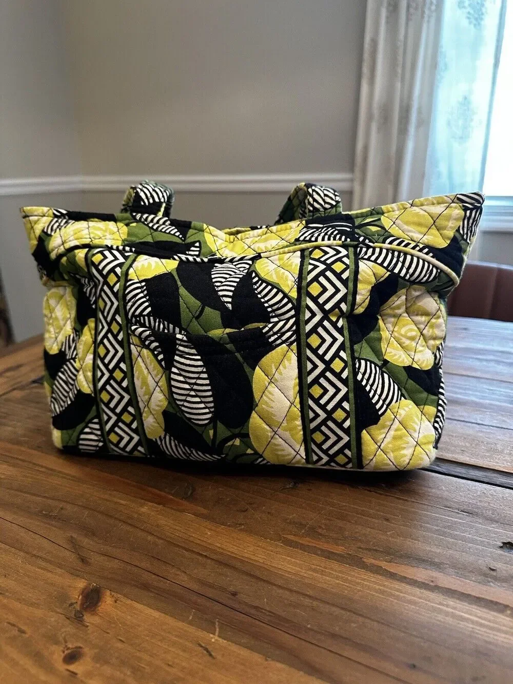 Vera Bradley La Neon Rose Little Hipster Shoulder Bag And Wallet